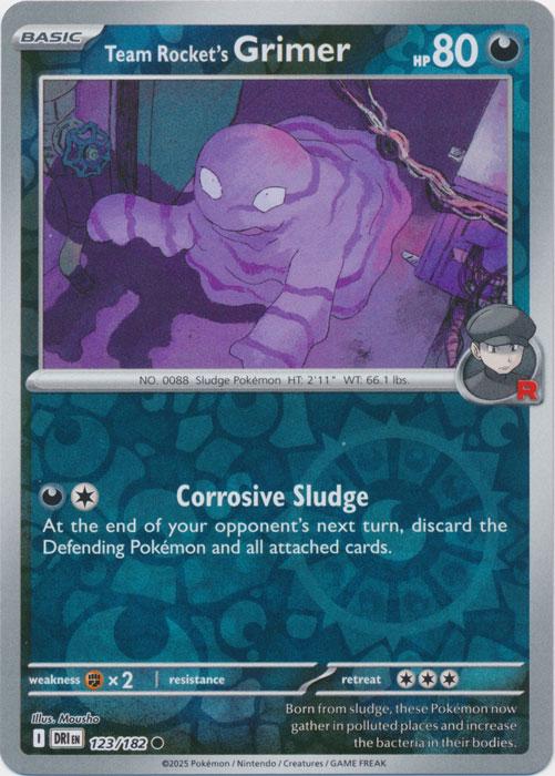 Team Rocket's Grimer [Reverse Holo]